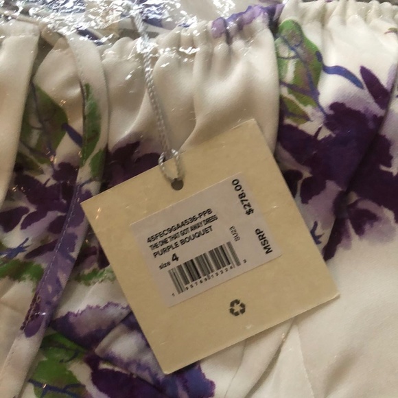 NWT Favorite Daughter The One That Got Away Dress - Purple Bouquet - Picture 5 of 6